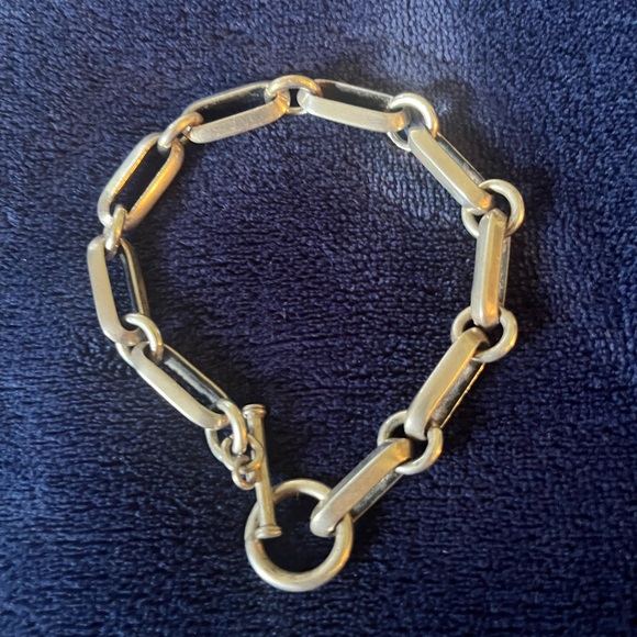 .925 solid Italian silver bracelet Made in Italy, 8.2 inches. Beautiful! 🇮🇹 - Picture 3 of 4